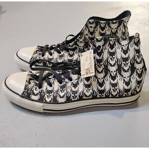 NEW Converse High Top Sneakers Shoes Devil Demon Satan Goth Emo